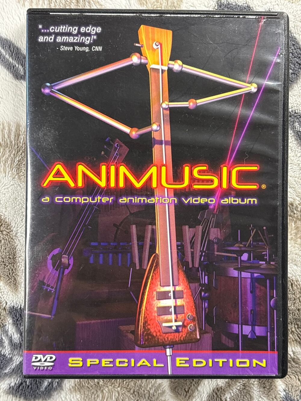 2004 Animusic A computer Animation video Album Special edition Y2K vapor wave